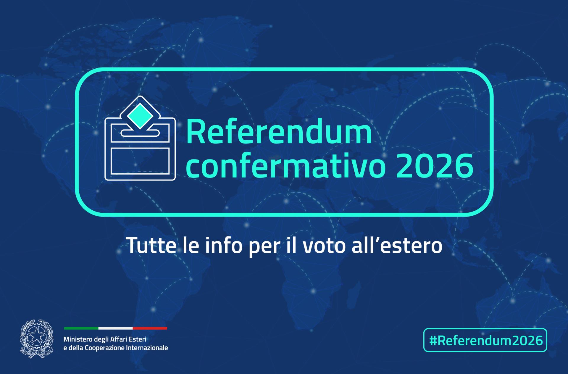 Referendum Costituzionale Confermativo 22-23 marzo 2026